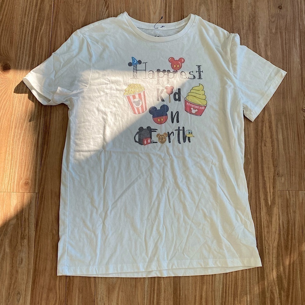 Goodfellow Disney Happiest Kid On Earth T-Shirt
